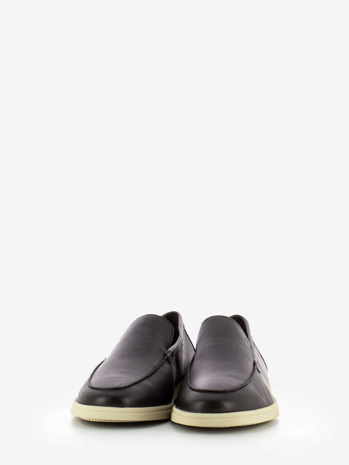 Mocassini in pelle baby gomma ebony
