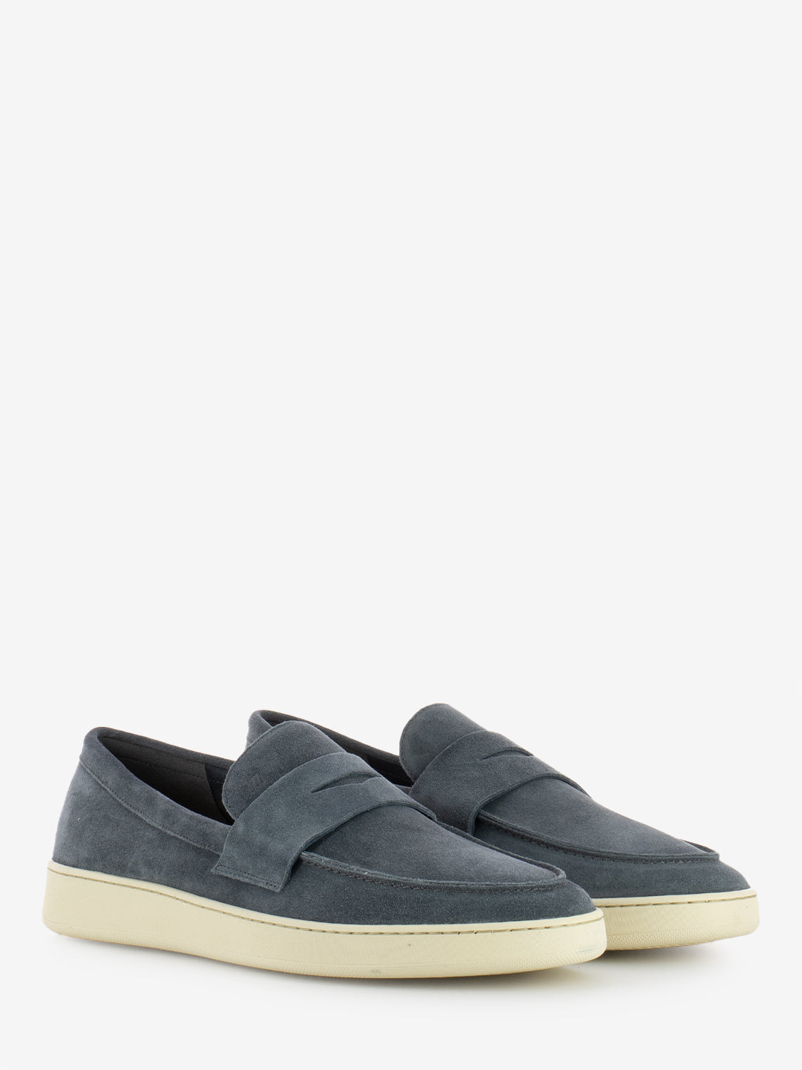 Mocassini suede fascia penny siberia