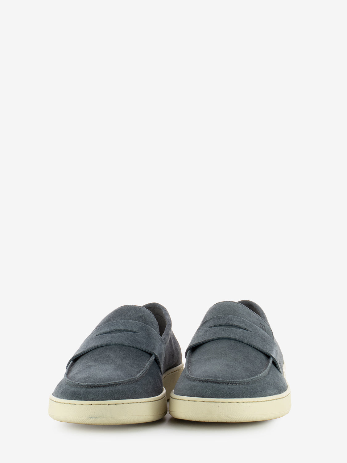 Mocassini suede fascia penny siberia
