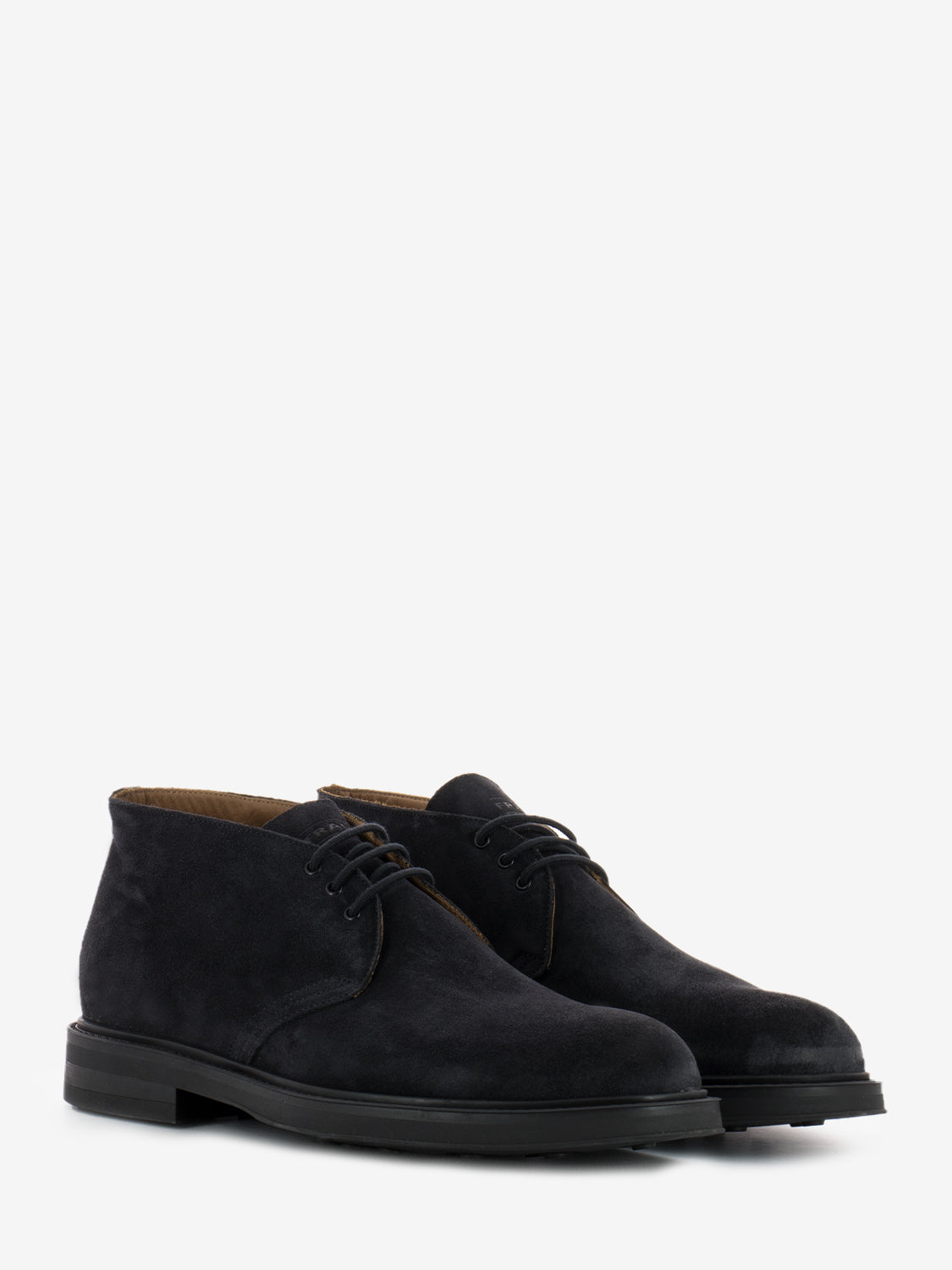 Polacchi in suede Waxy blu