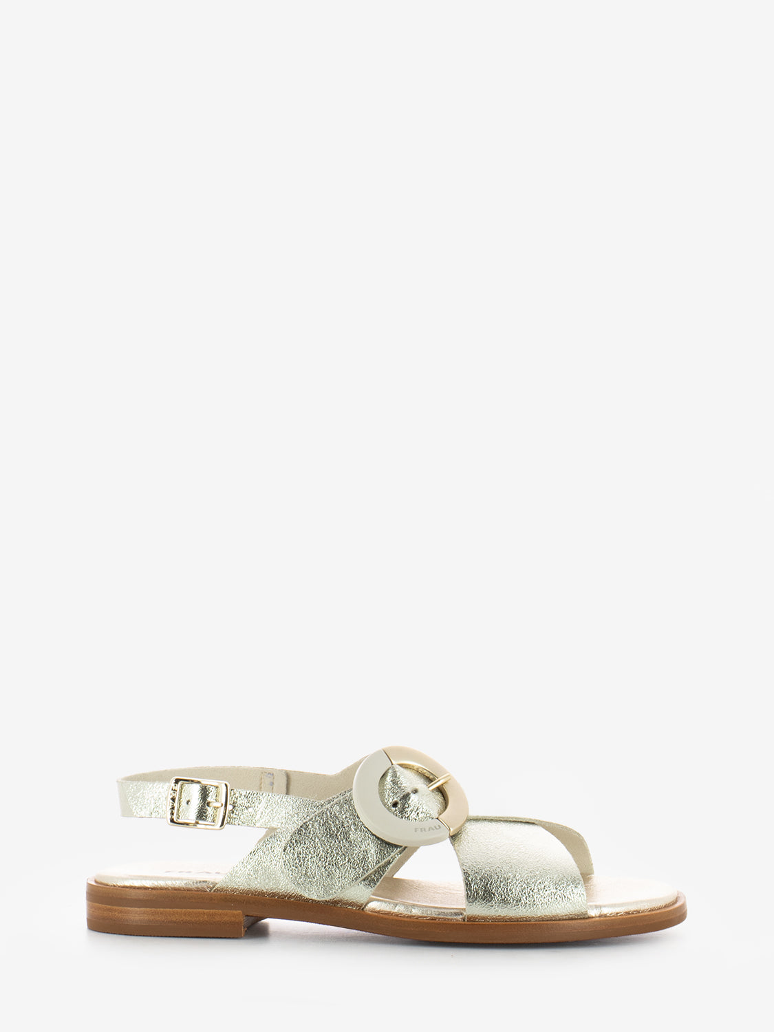Sandali pelle Florence platino