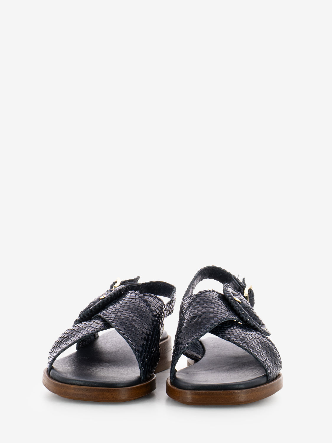 Sandali Venezia intreccio navy