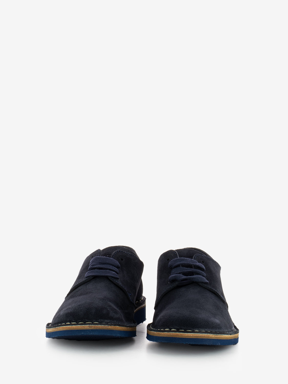 Scarpa casual derby castoro blu