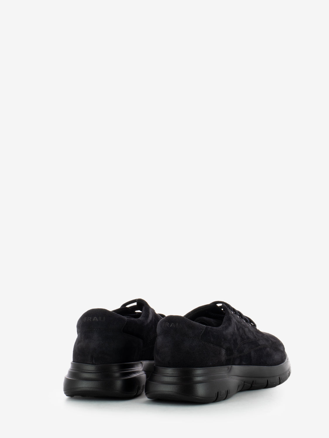 Waxy blue casual shoe