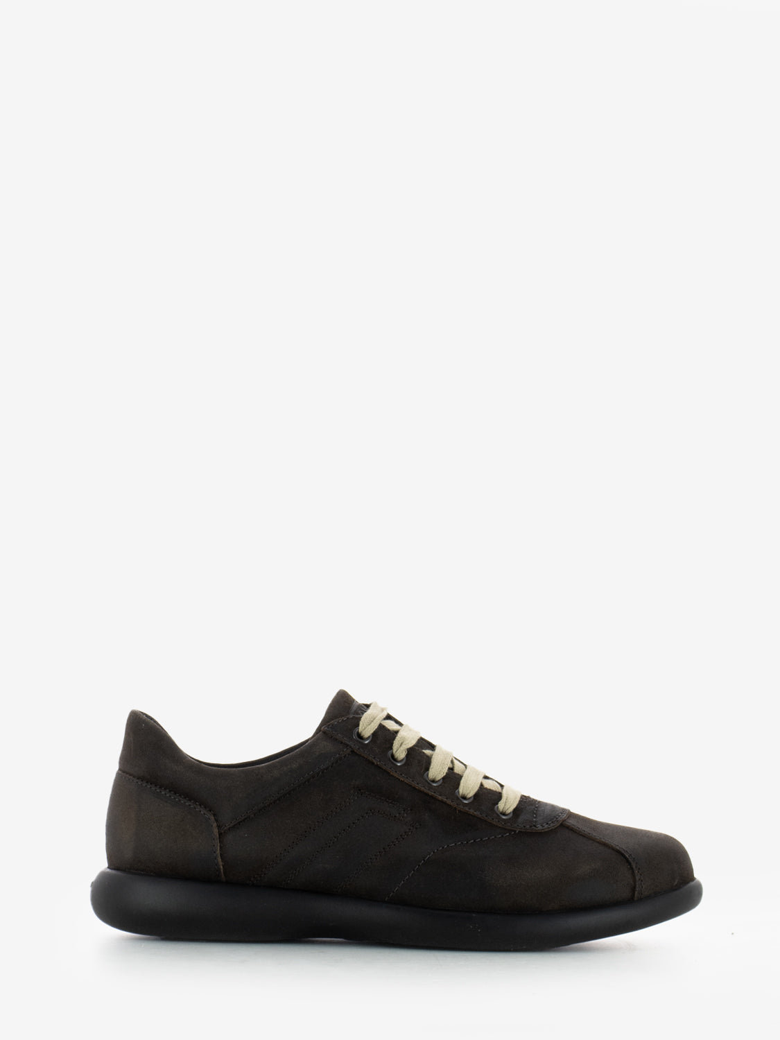 Sneakers in pelle marrone