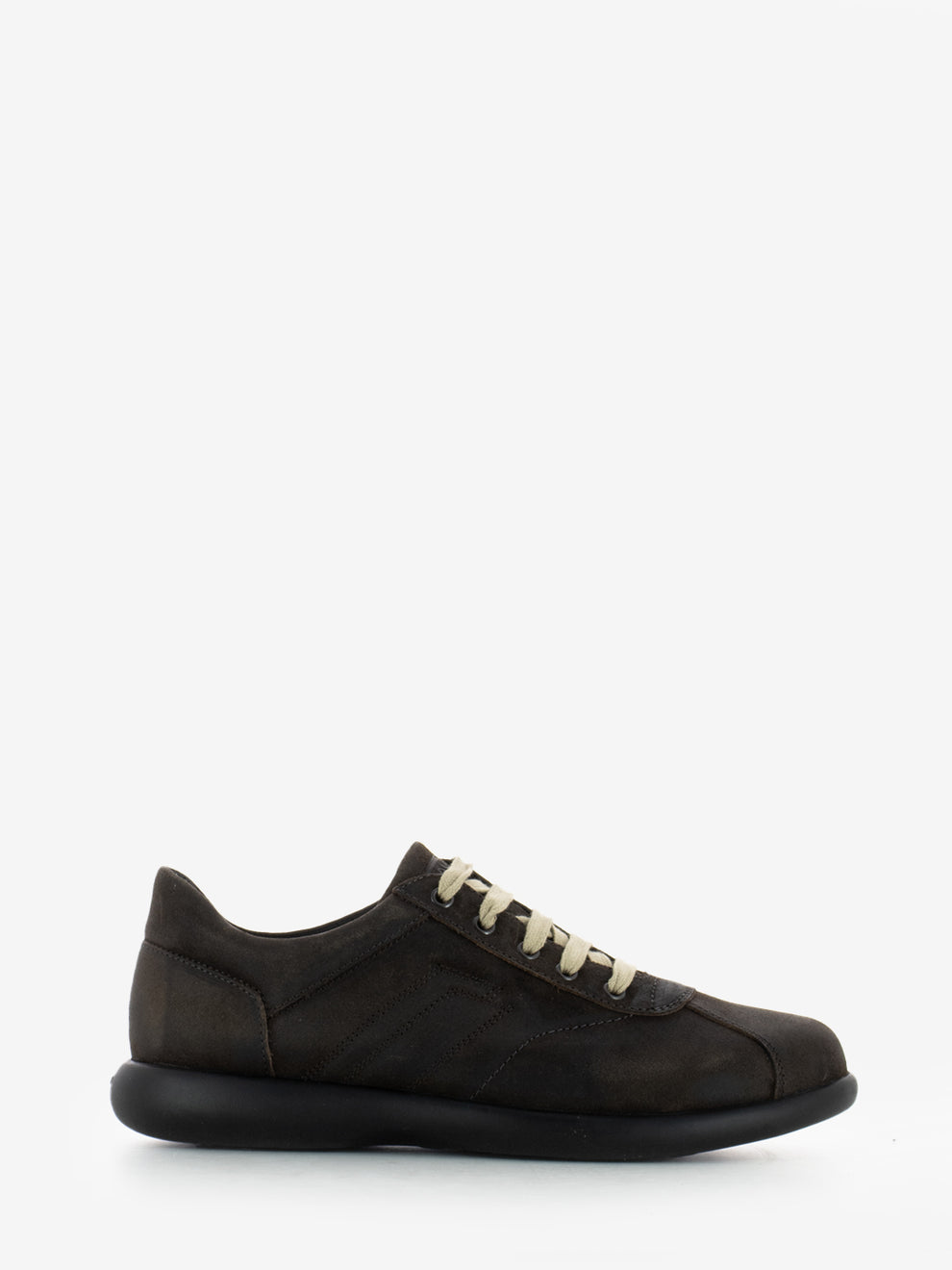 Sneakers in pelle marrone