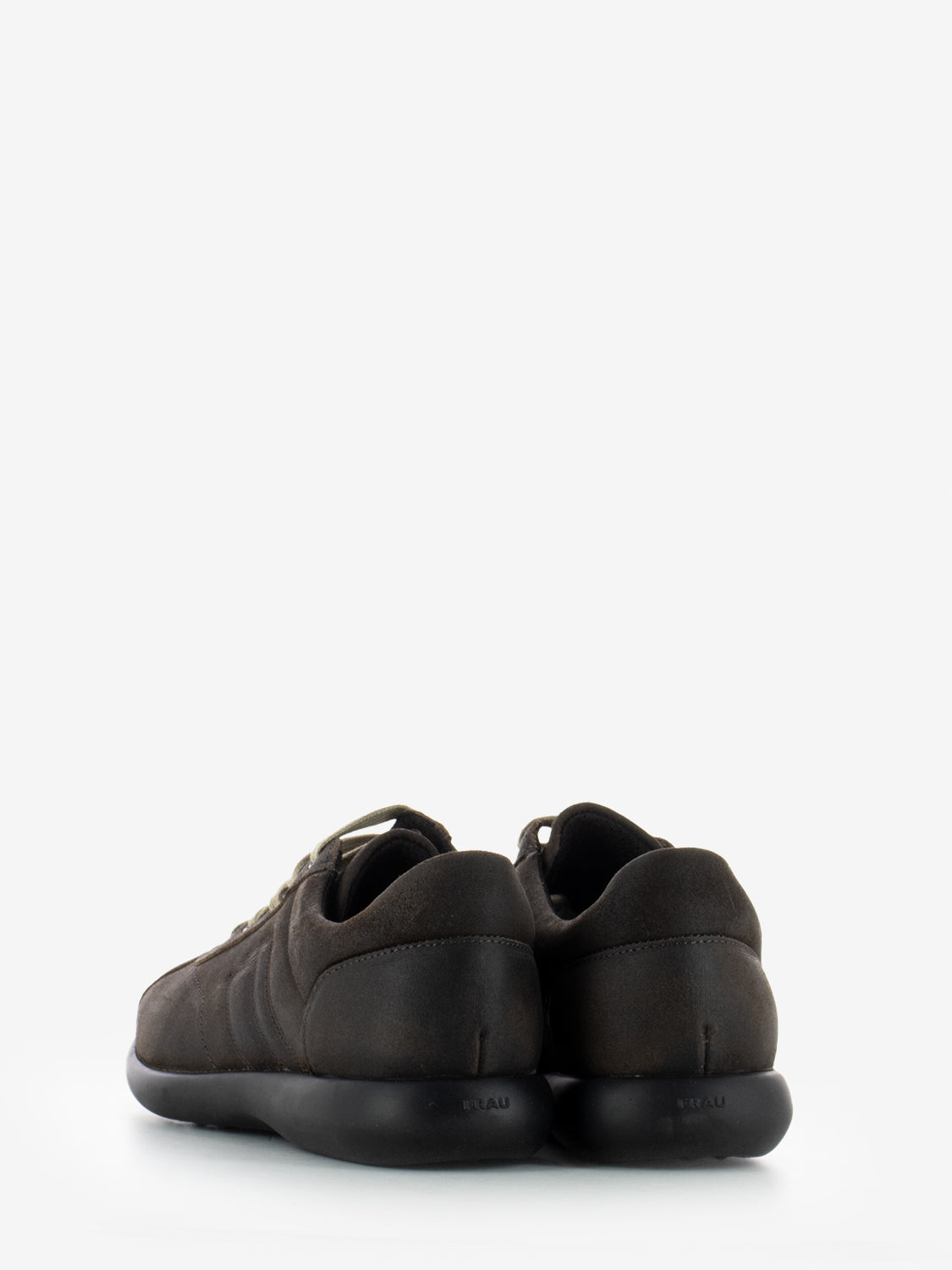 Sneakers in pelle marrone