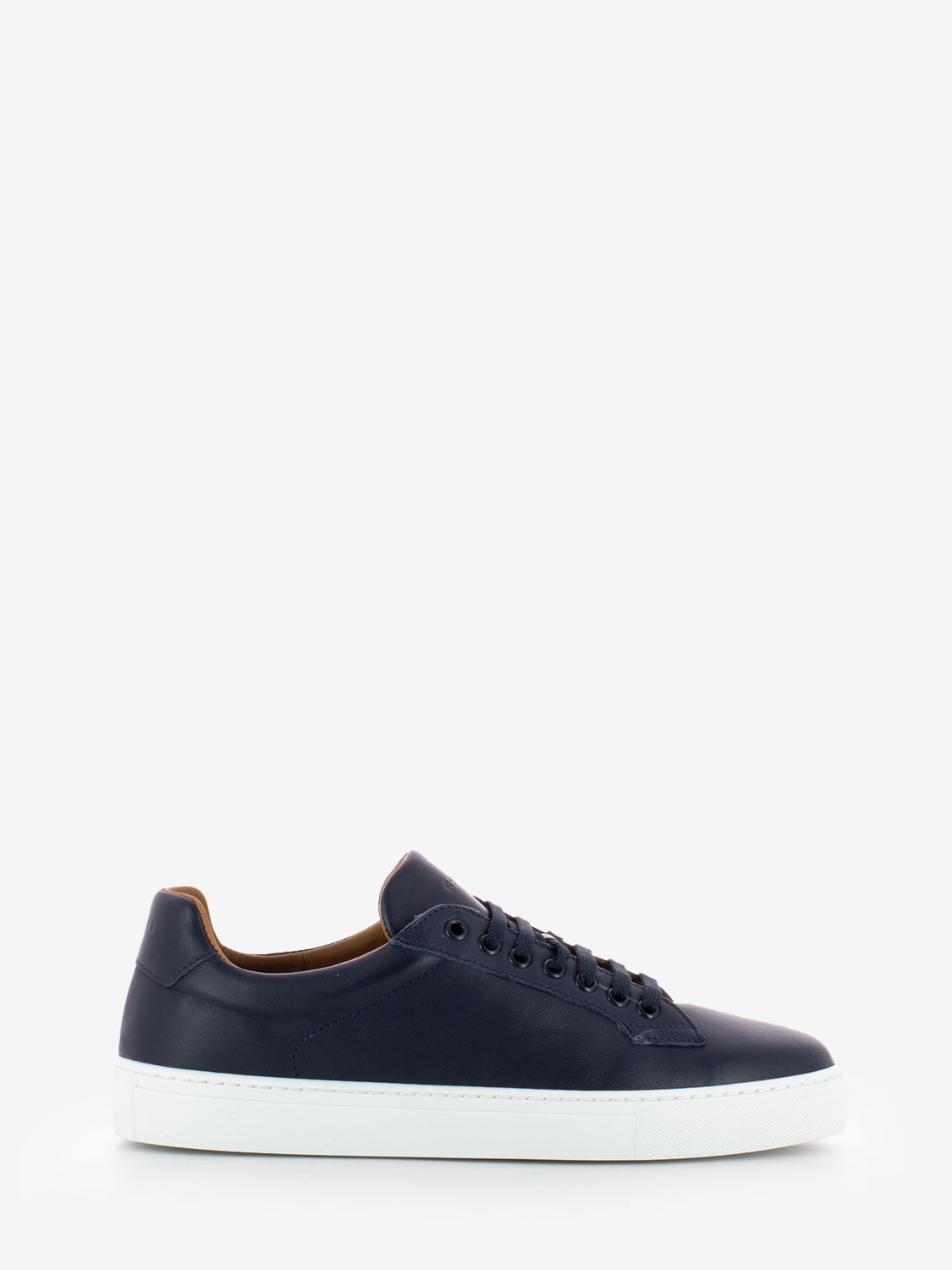 Sneakers in pelle maxi blu