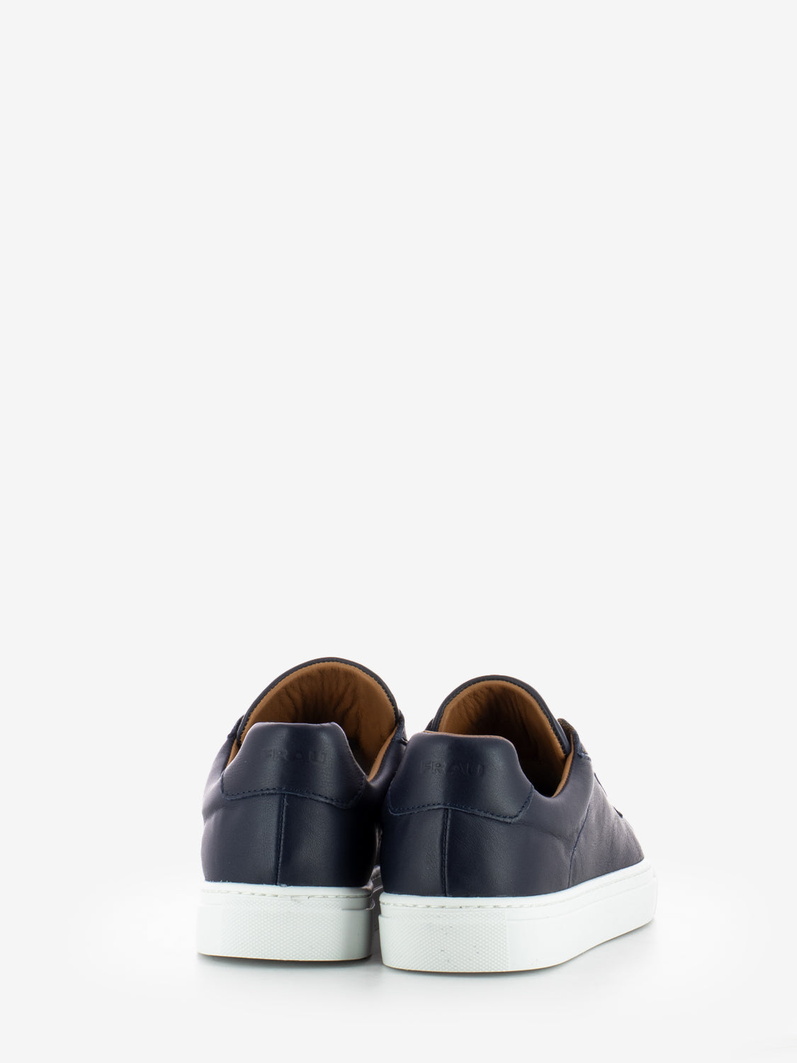 Sneakers in pelle maxi blu