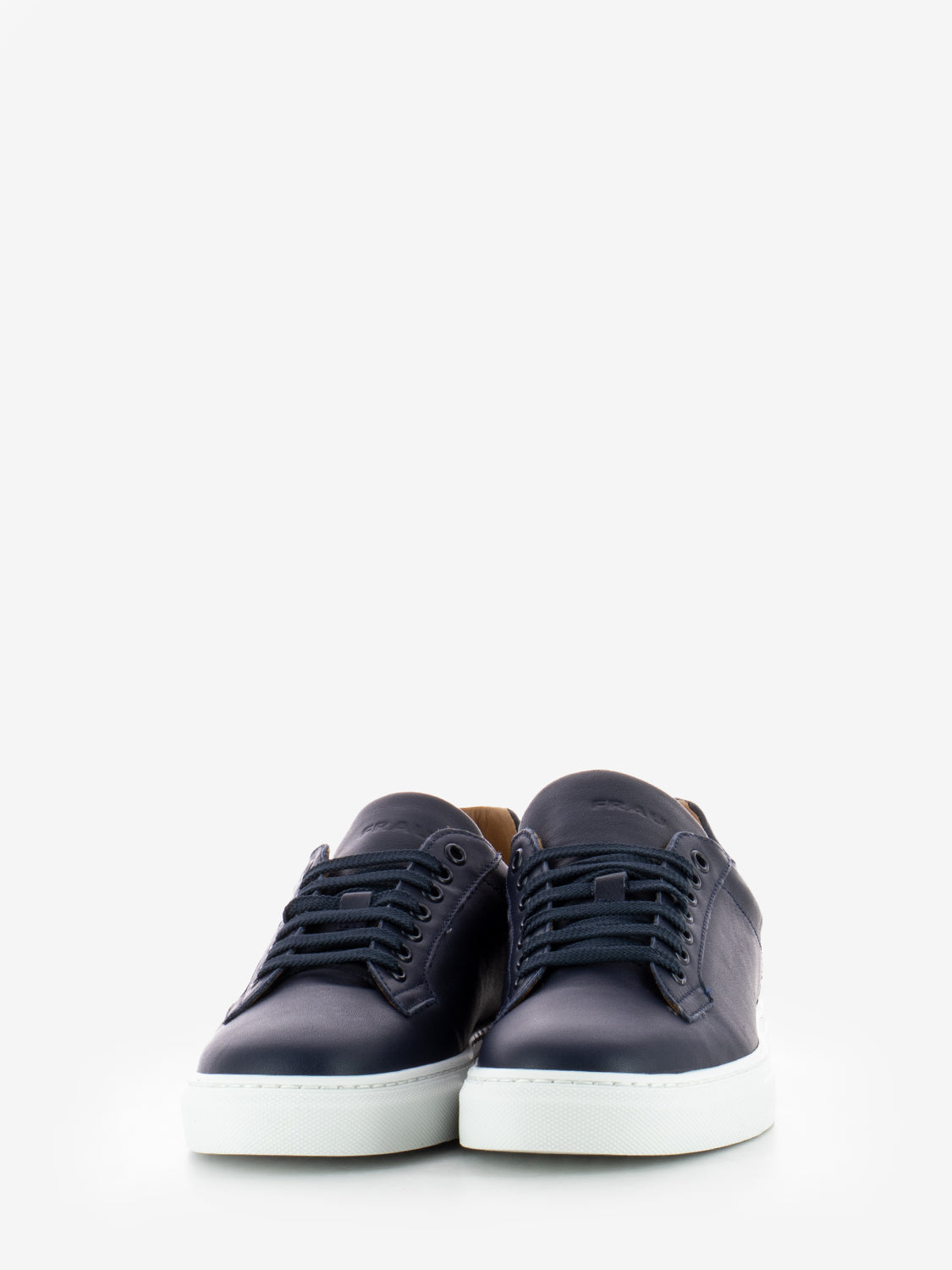 Sneakers in pelle maxi blu