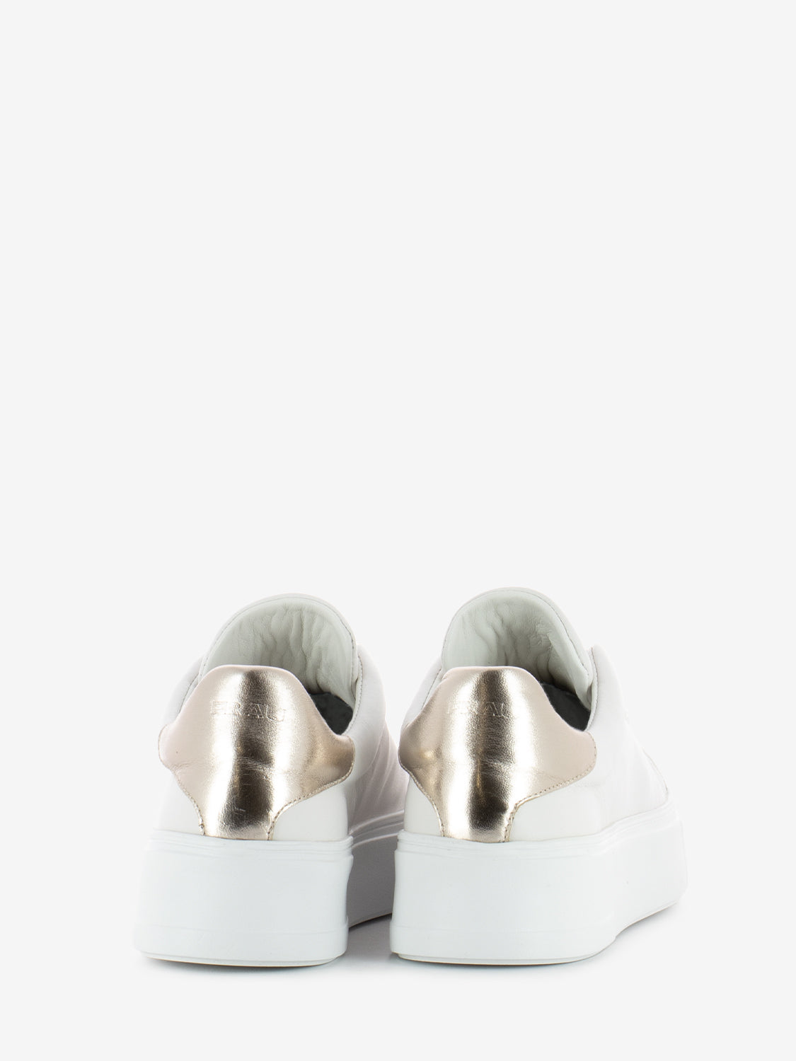 Mousse XL Leather Sneakers Platinum White