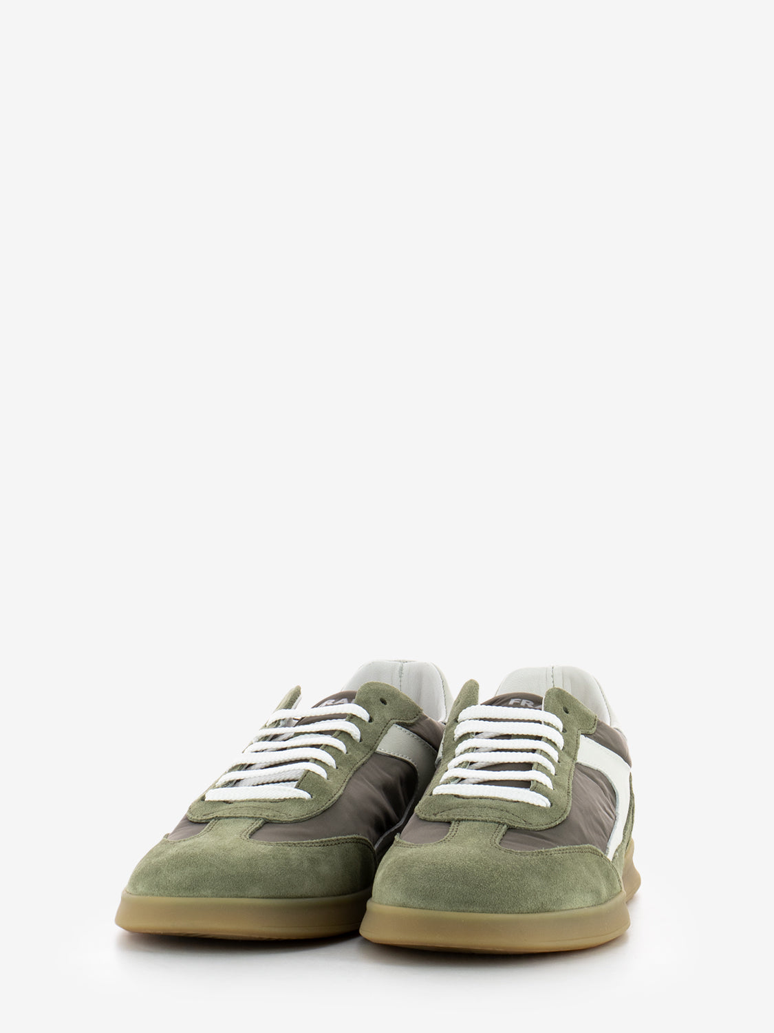 Sneakers Velour nylon verde