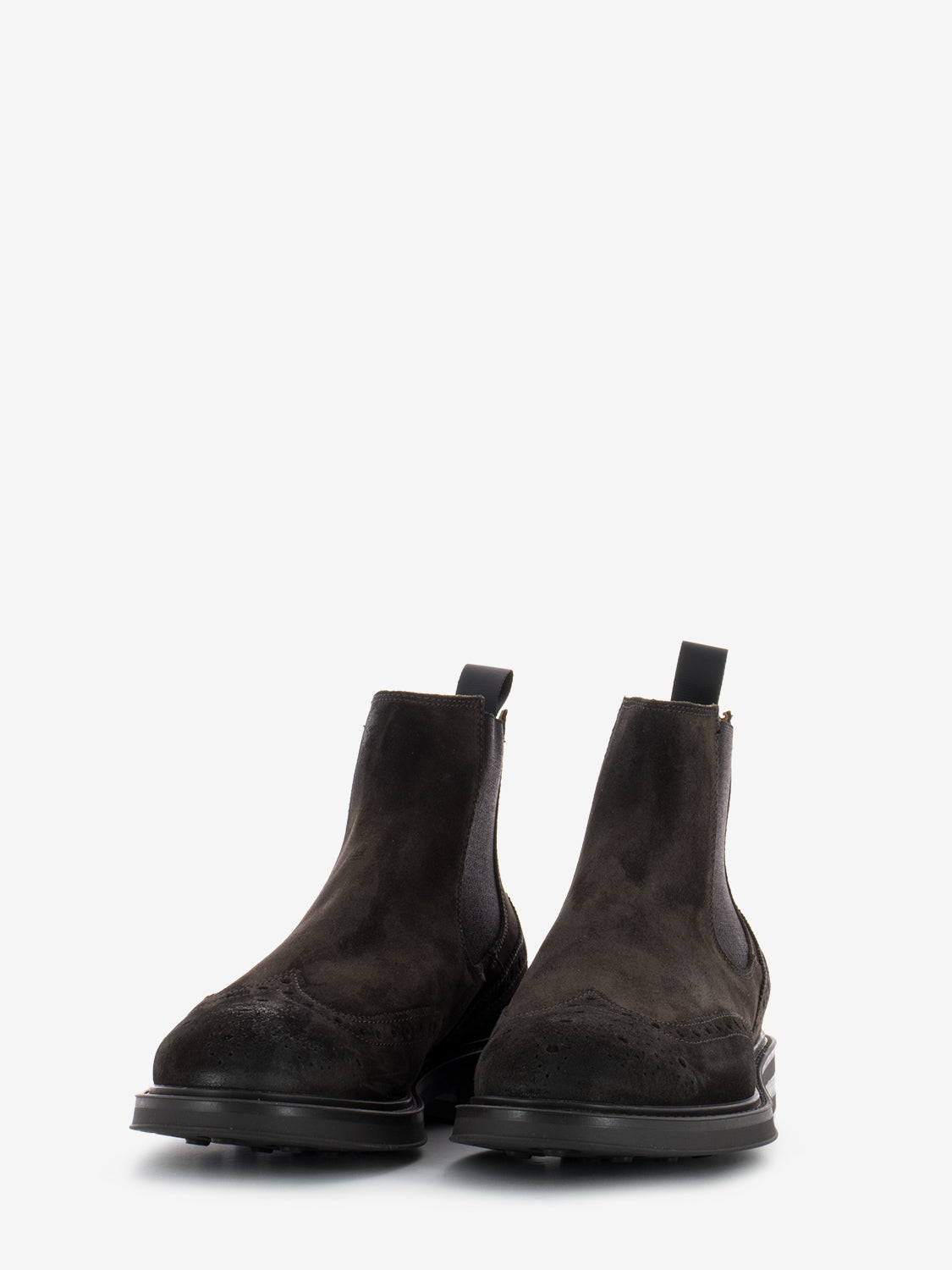 Stivaletto in suede Waxy pepe