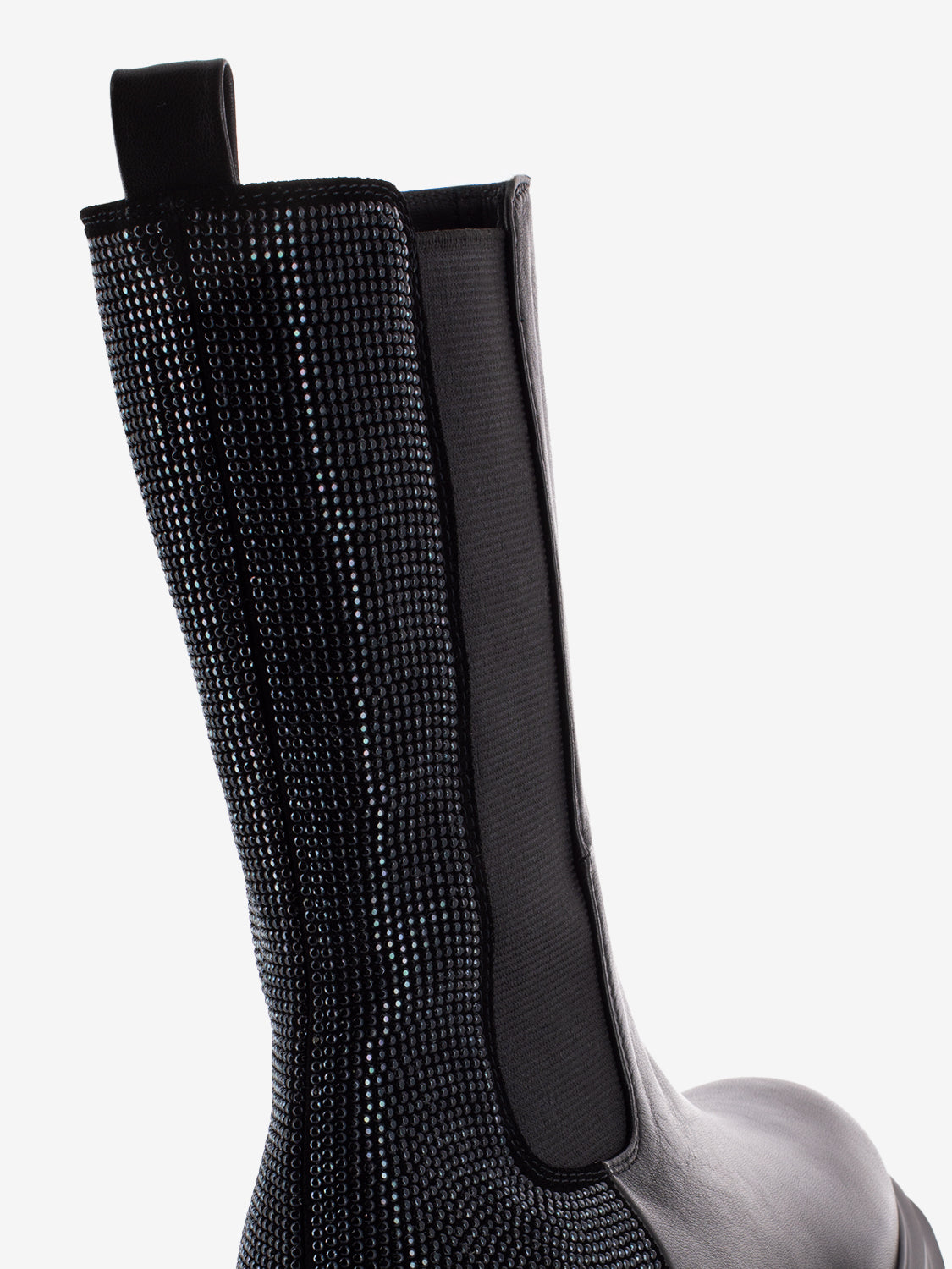 Tronchetti Combat con strass neri