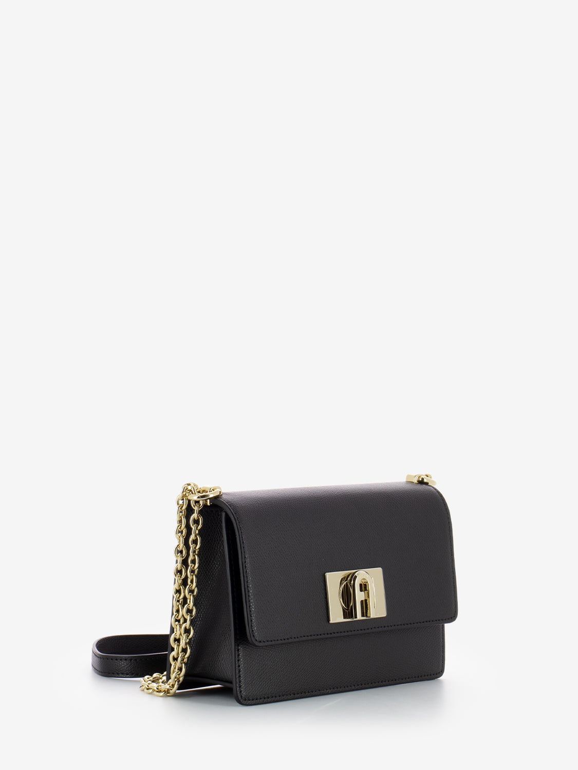 Black shoulder bag