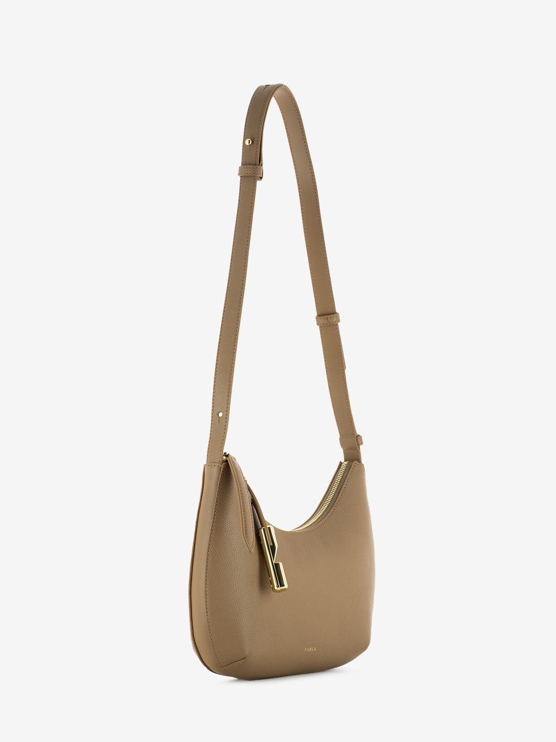 Beige Goccia S shoulder bag