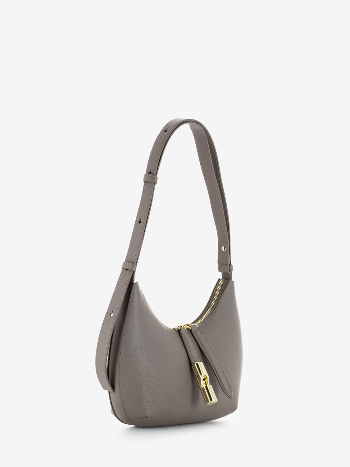 Drop S shoulder bag grey