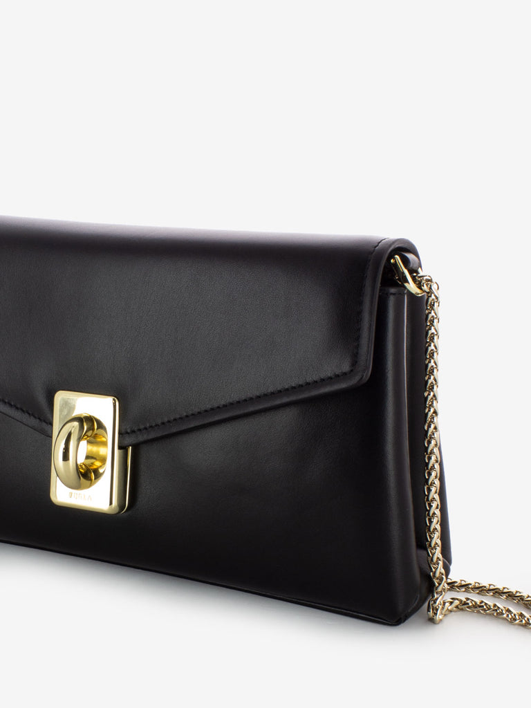 FURLA - Borsa Meridiana M a tracolla nera