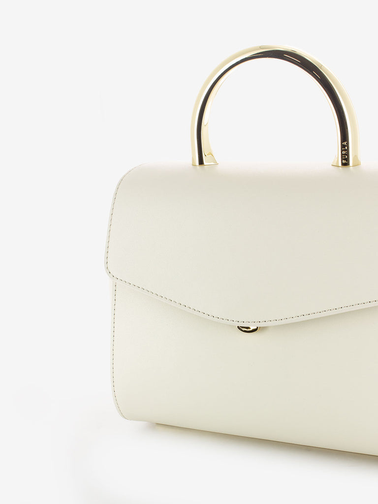 FURLA - Borsa Meridiana mini top handle panna