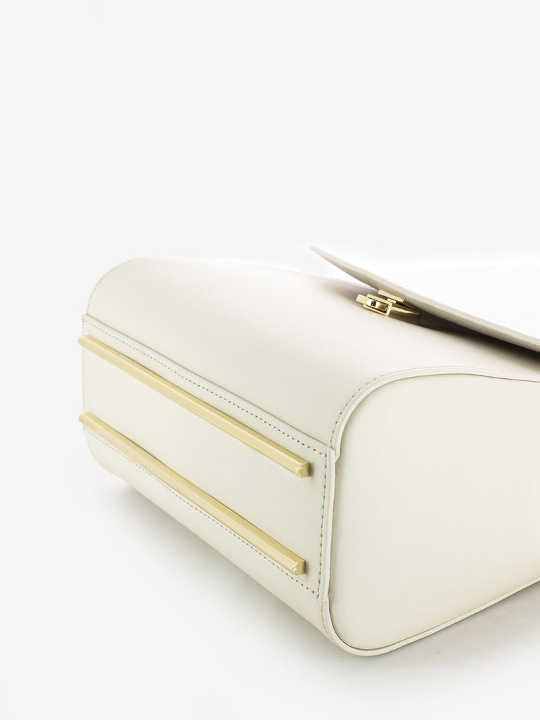 FURLA - Borsa Meridiana mini top handle panna