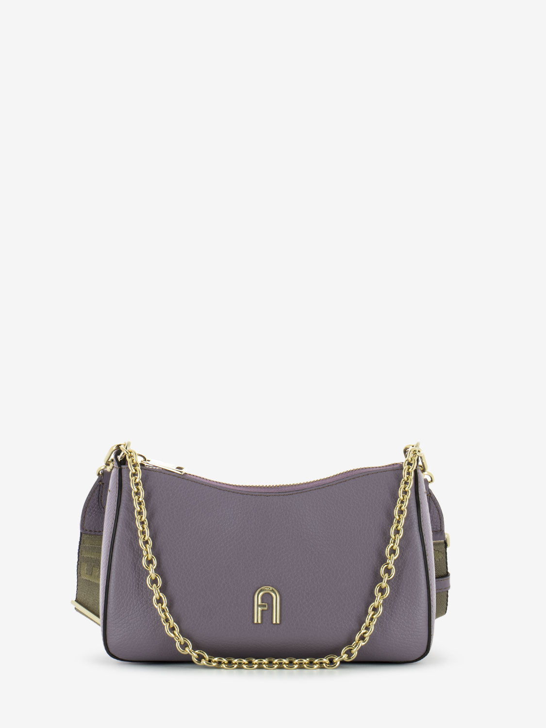 Primula mini double strap bag aura / metal taupe