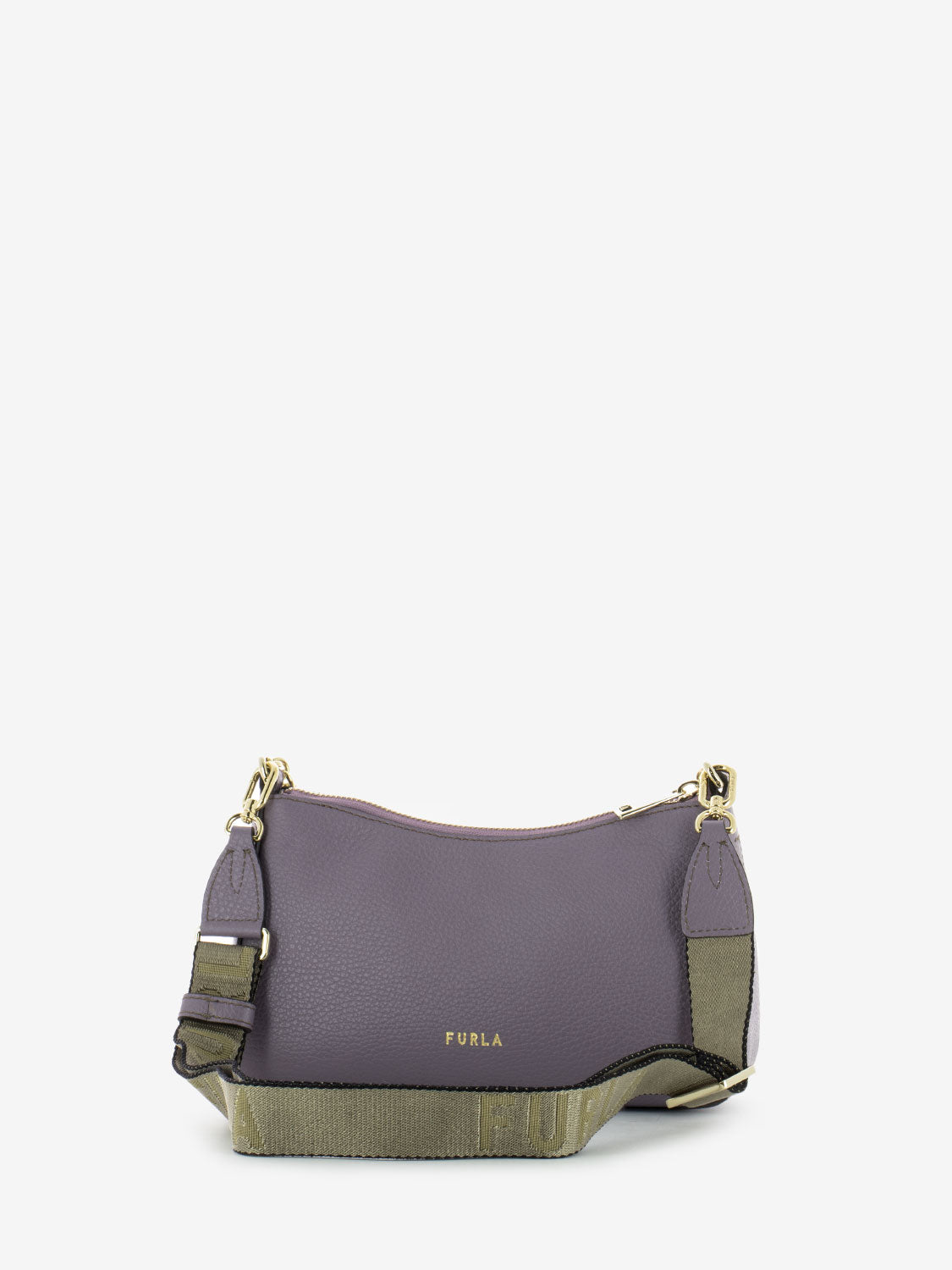 Primula mini double strap bag aura / metal taupe