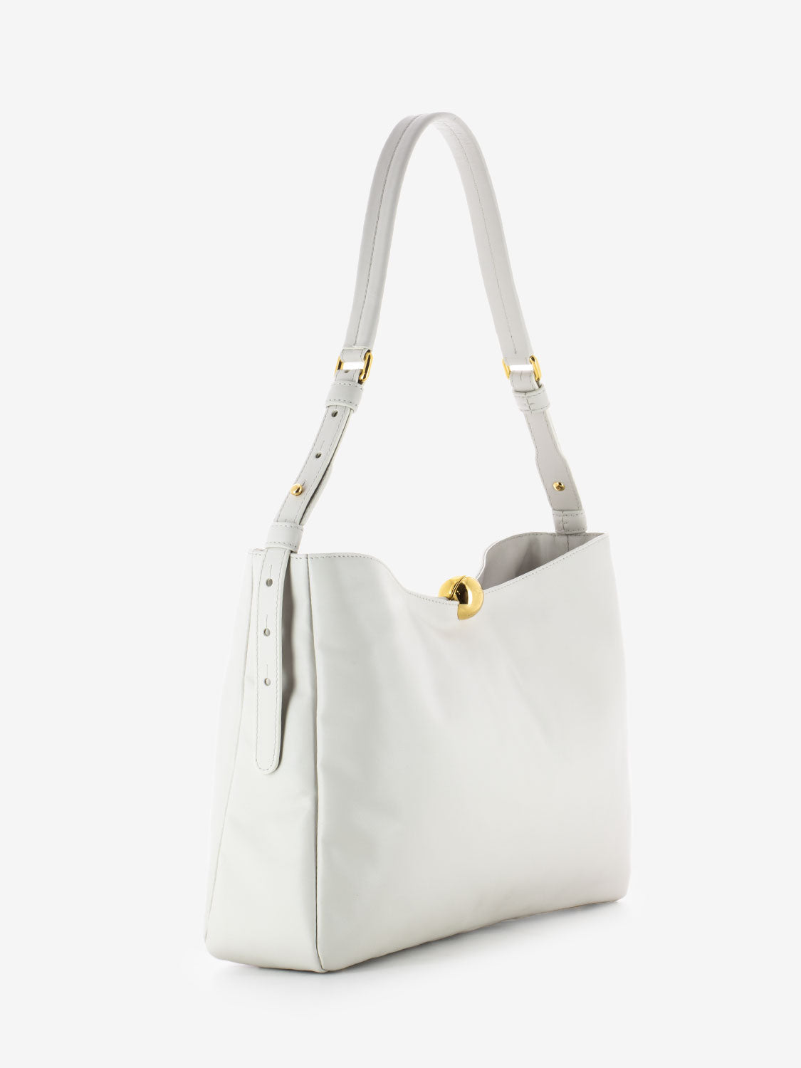 Soft shoulder bag L Sphere marshmallow