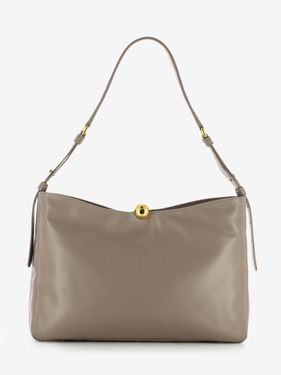 Soft shoulder bag L Sfera mauve