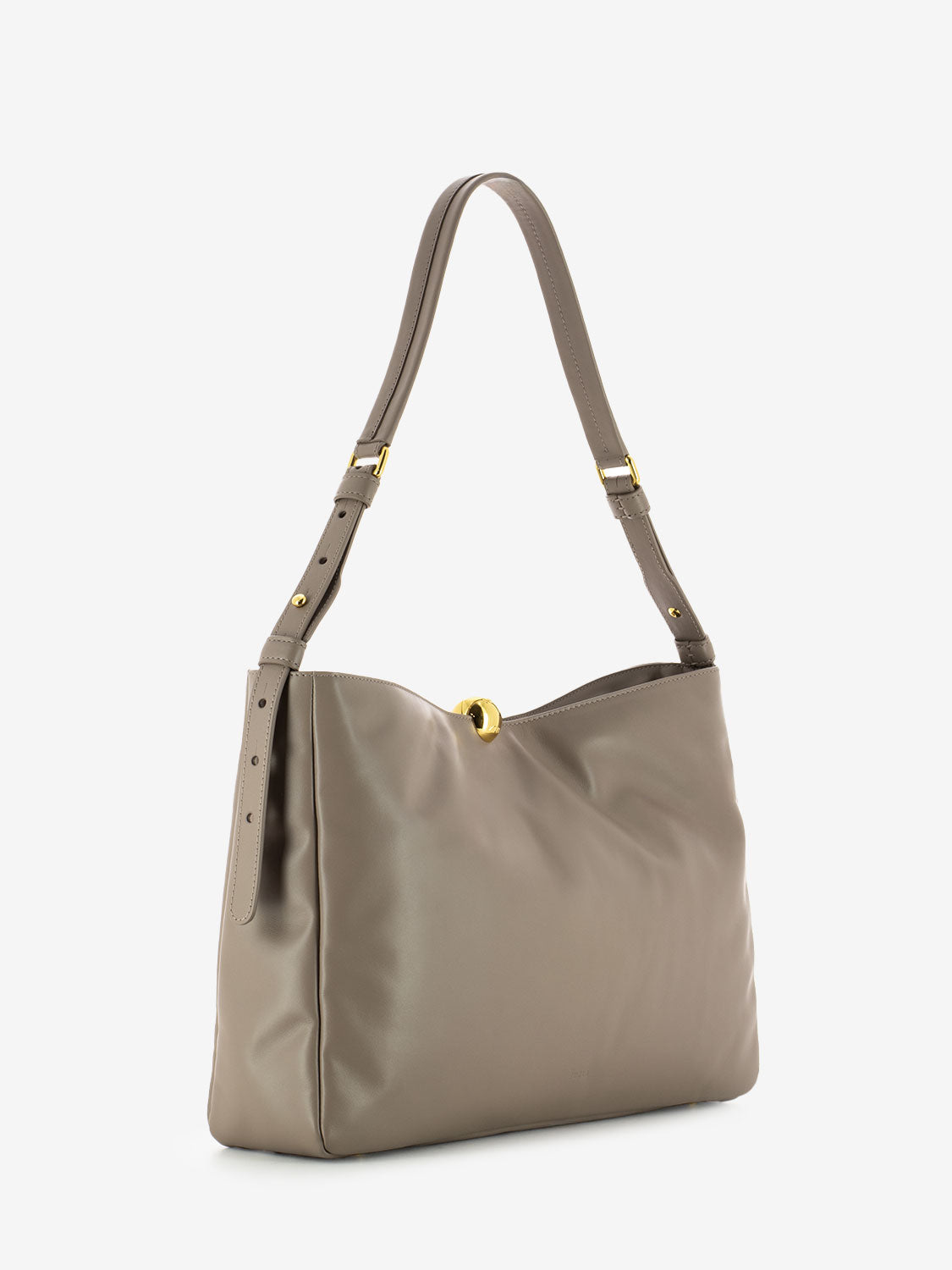 Soft shoulder bag L Sfera mauve