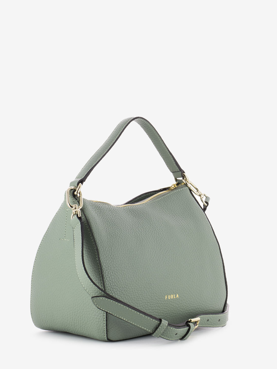 Top Handle bag mineral green