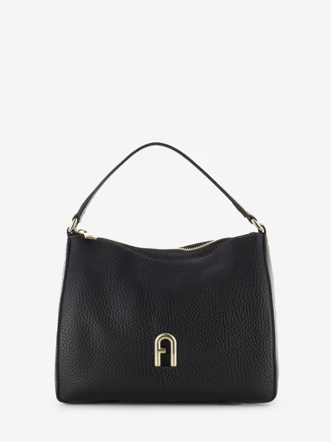 Black Top Handle Bag