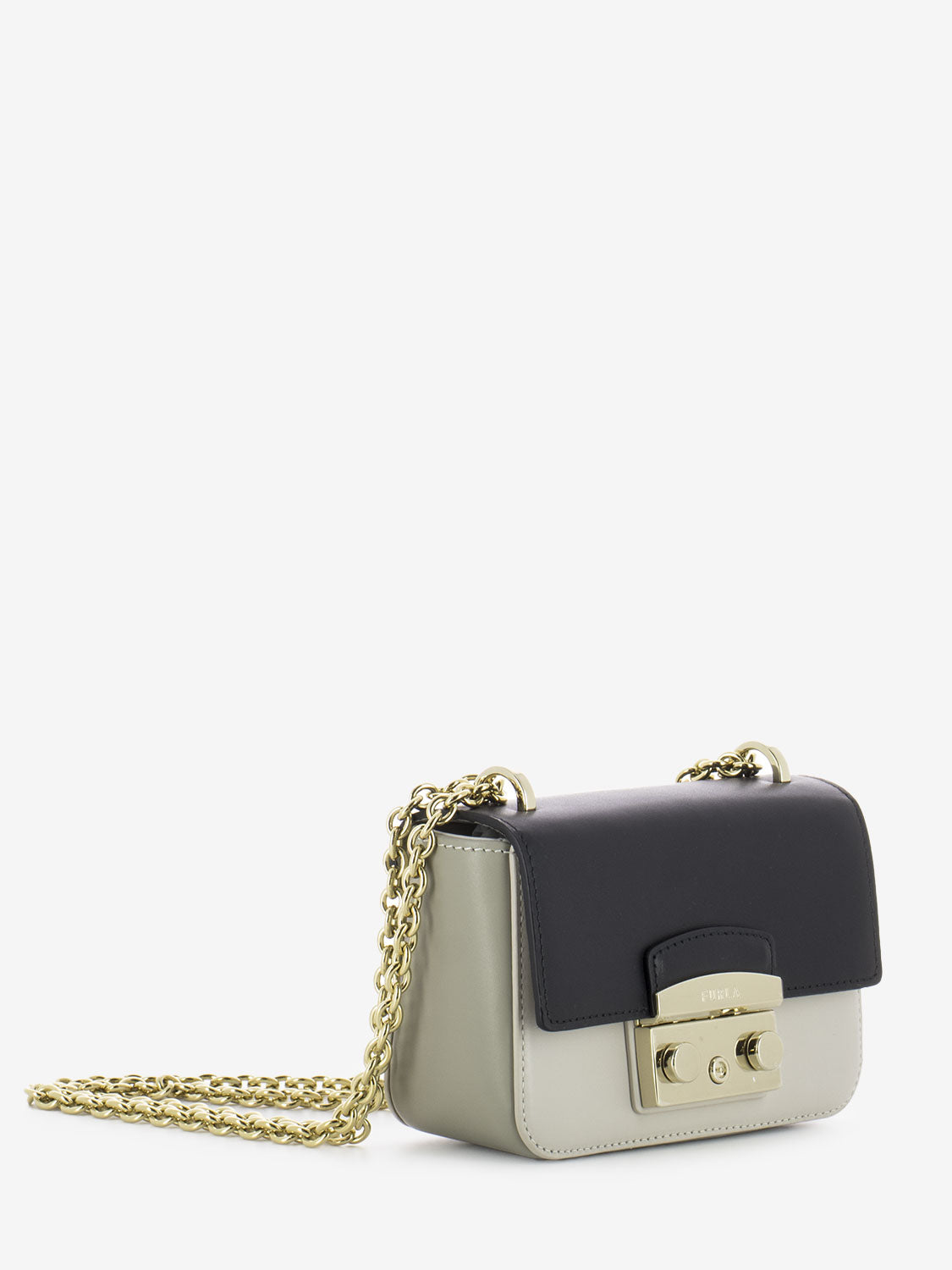 Metropolis mini crossbody bag black / pearl / marble