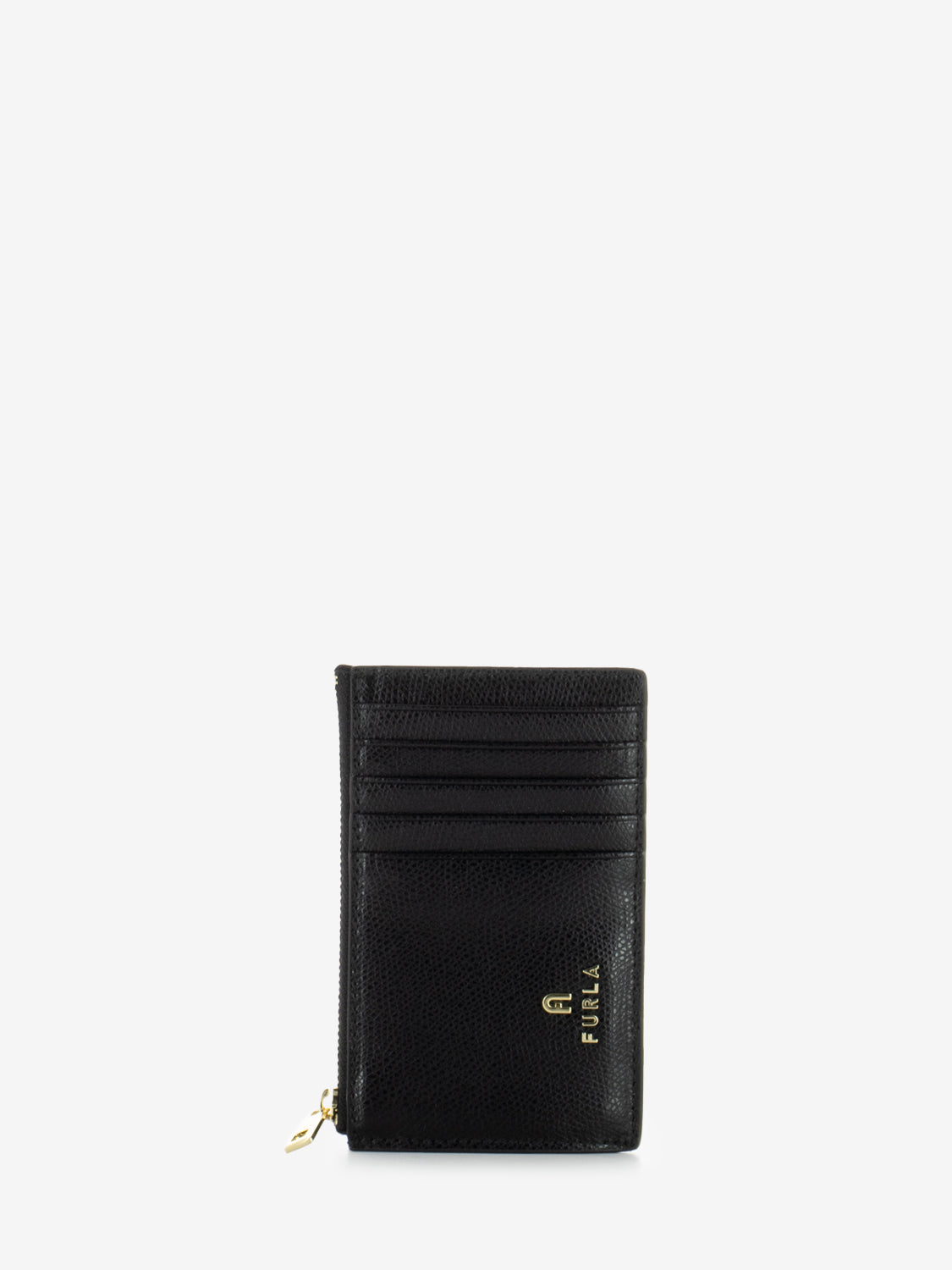 Camelia M zipped card case black