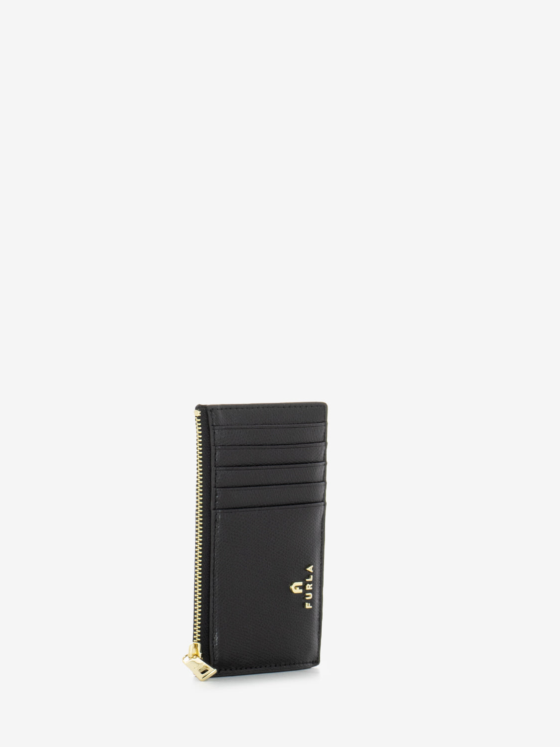Camelia M zipped card case black