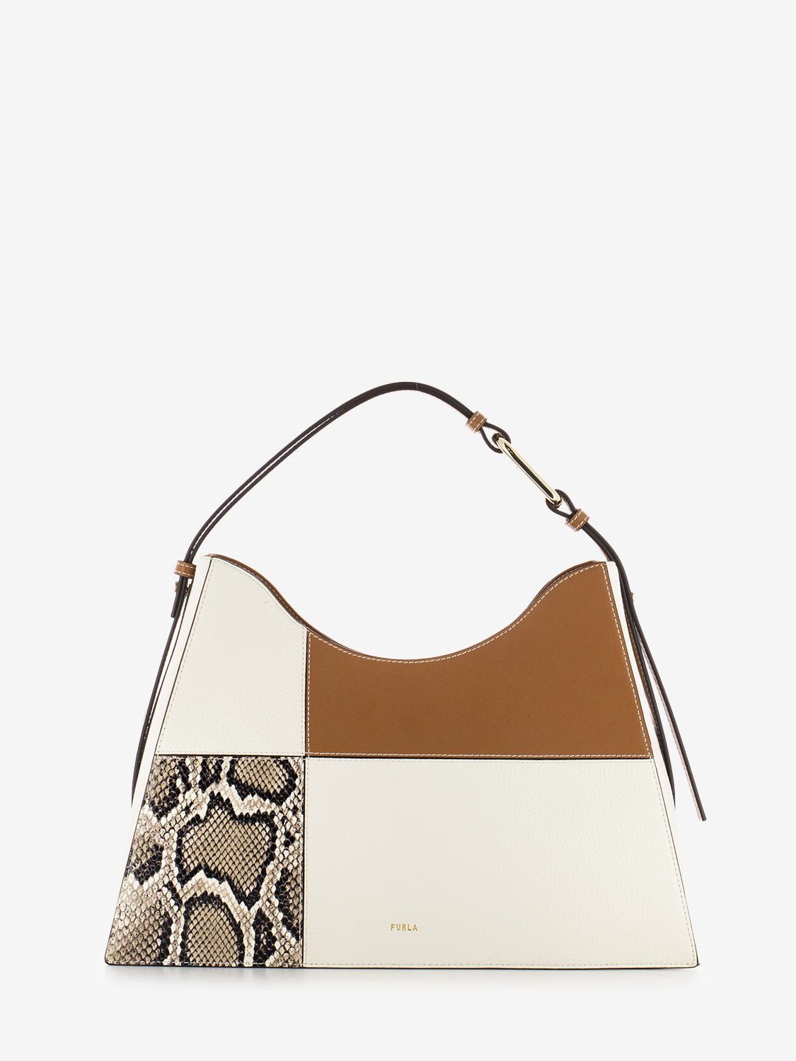 Hobo bag L Nuvola brandy