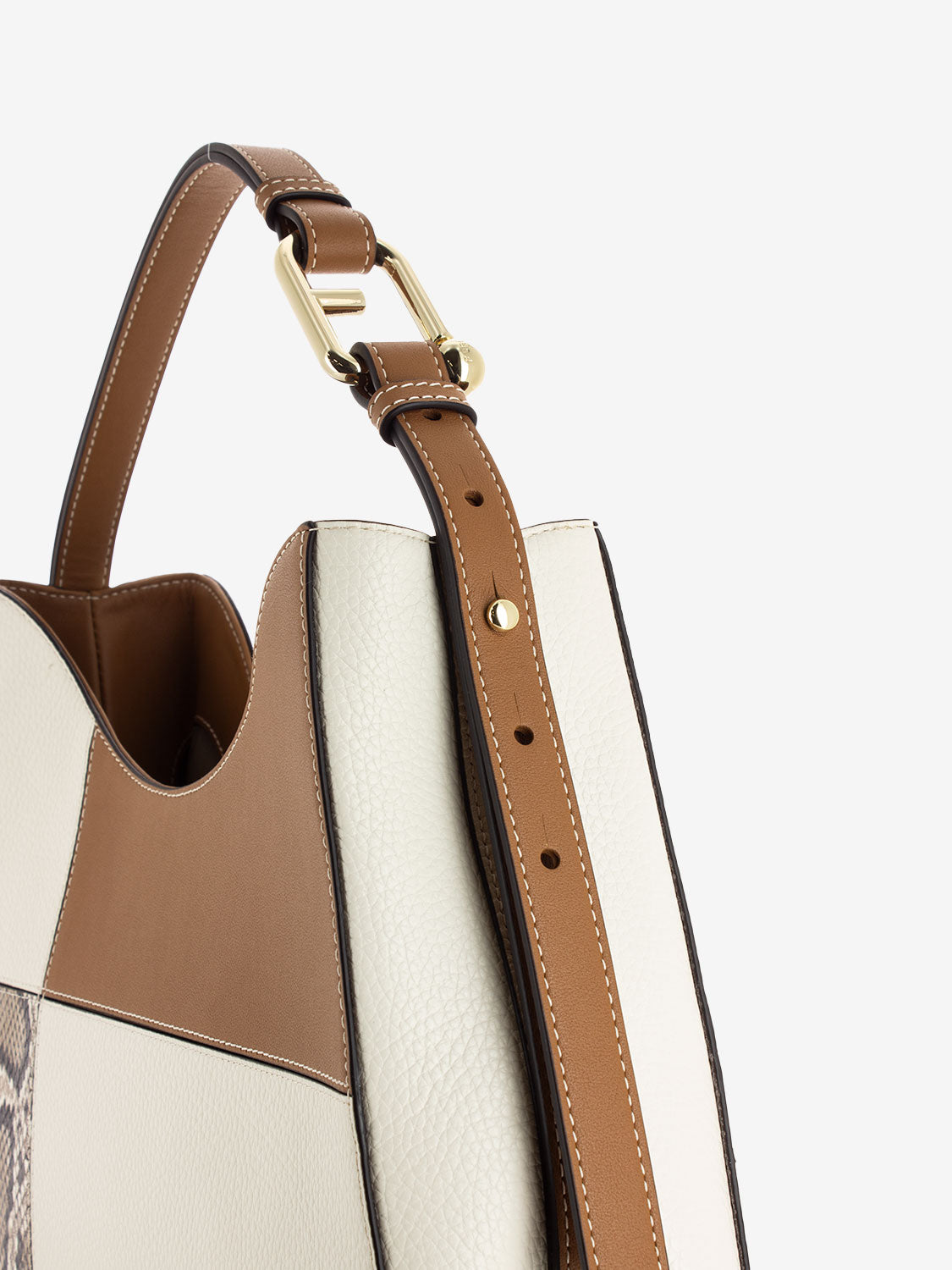 Hobo bag L Nuvola brandy