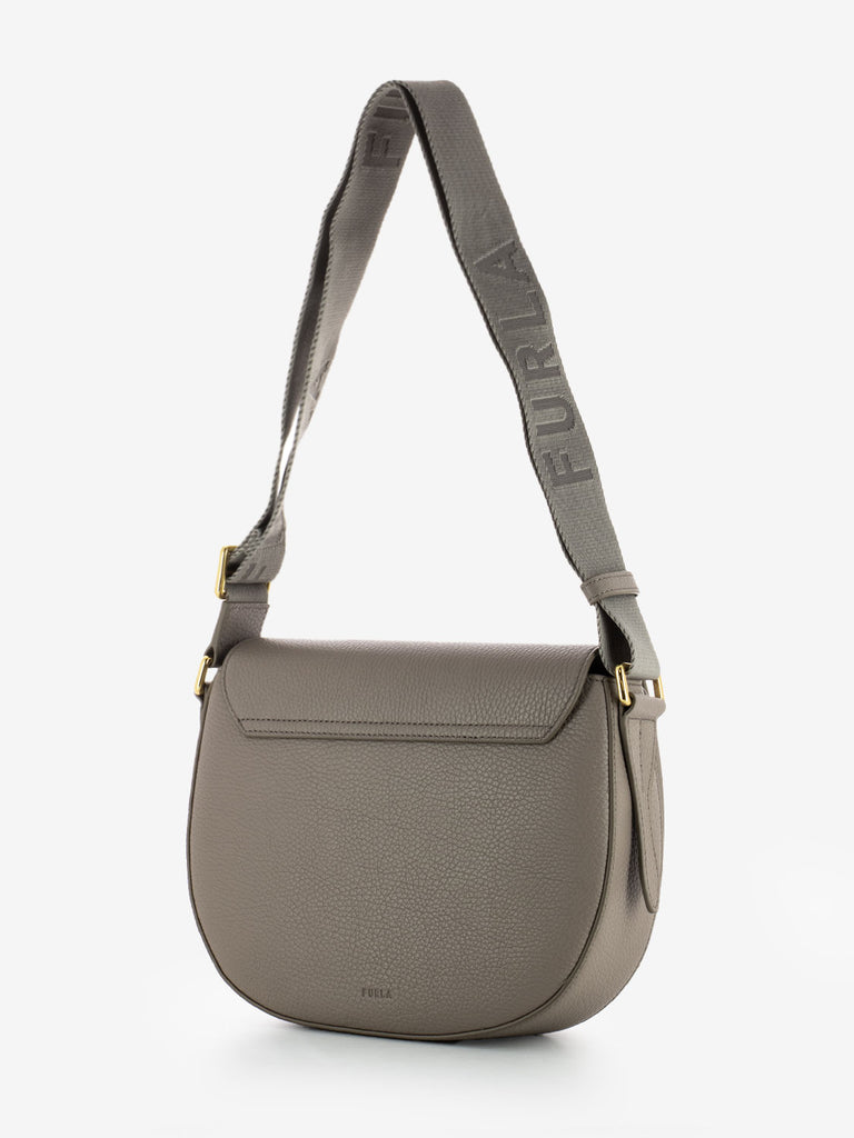 FURLA - Lotus crossbody stucco grigio