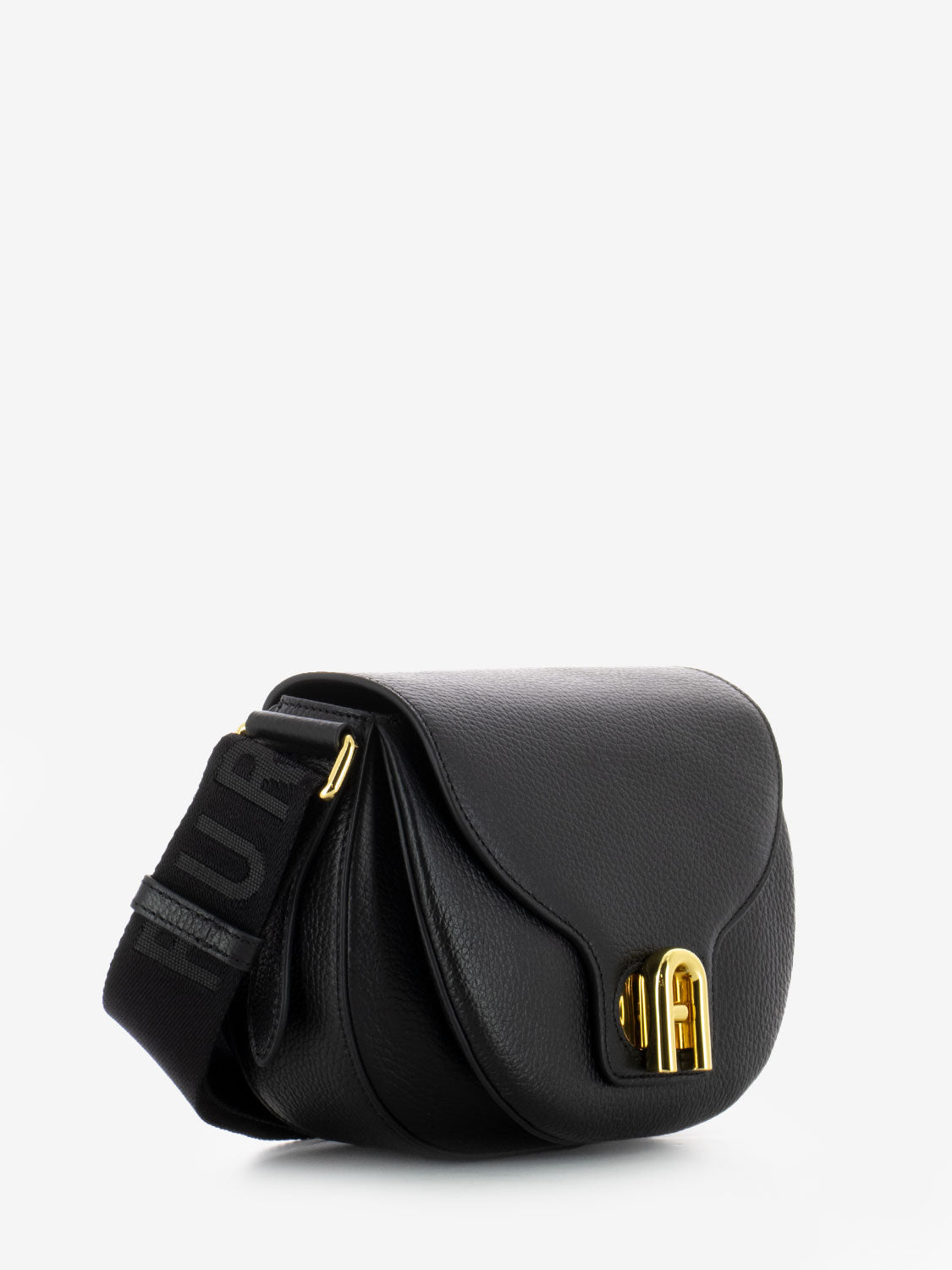Lotus Mini crossbody nero