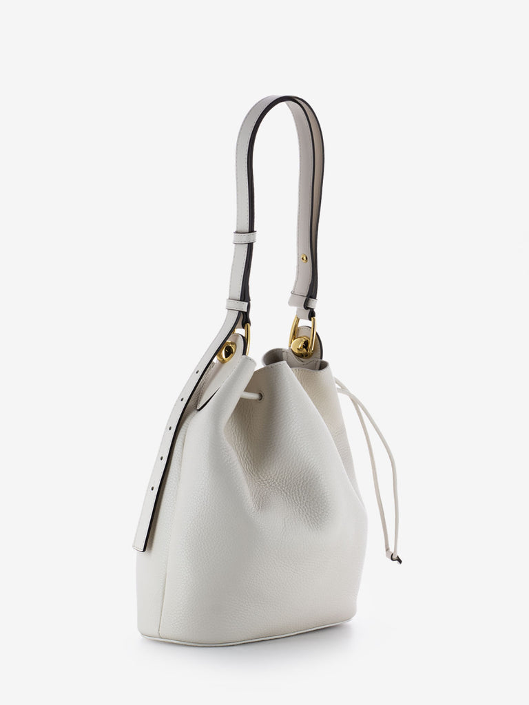 FURLA - Sfera S bucket bag panna
