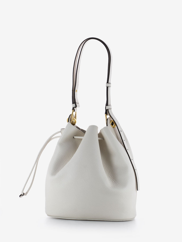 FURLA - Sfera S bucket bag panna