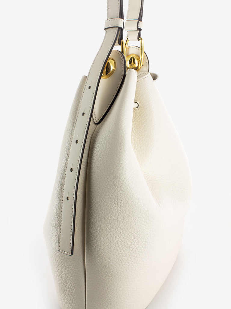 FURLA - Sfera S bucket bag panna