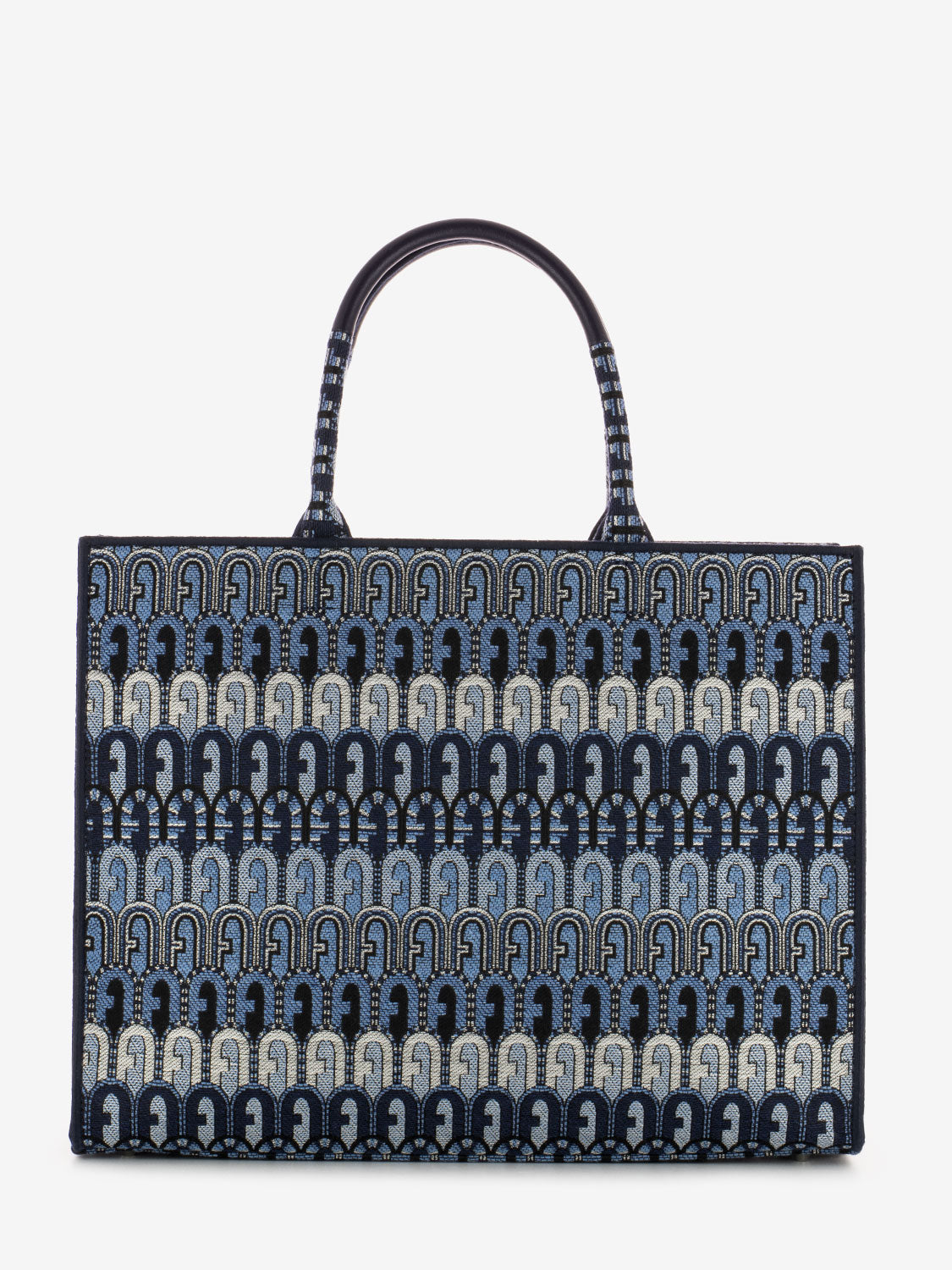 Shopper Opportunity large ethnic bow blue denim
