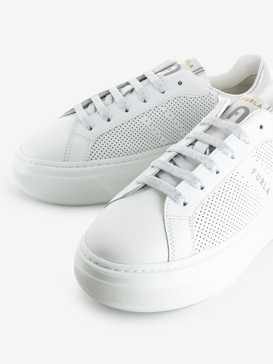 Nuage t.50 talc / silver sneaker