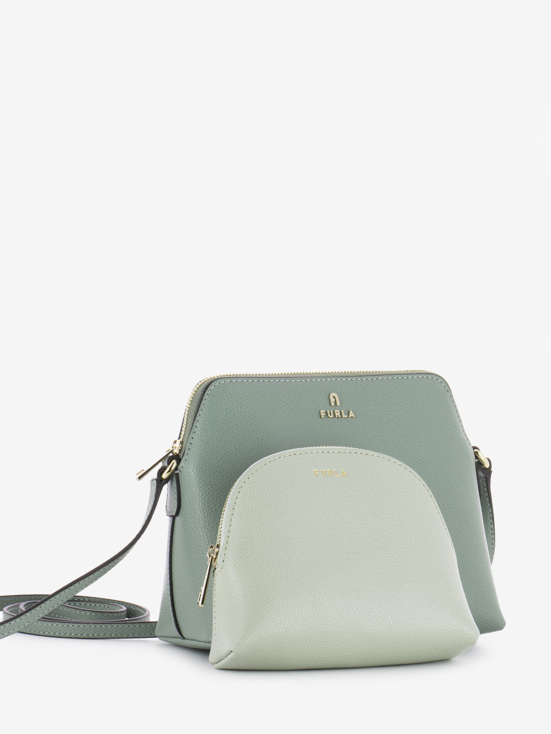 Mini green / fern shoulder bag