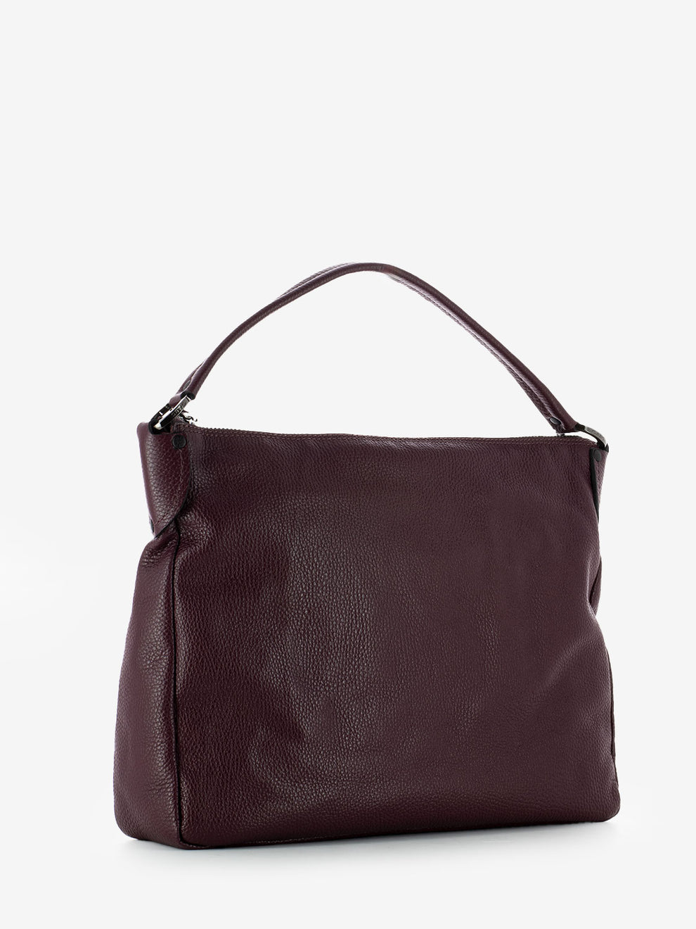 Borsa a spalla Calipso in pelle martellata bull chianti