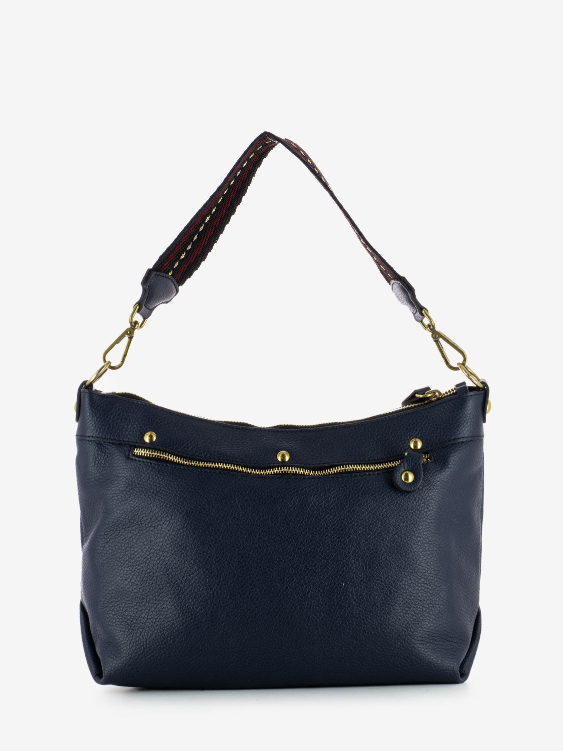 Clelia M bag - bull pocket half sphere gold ink