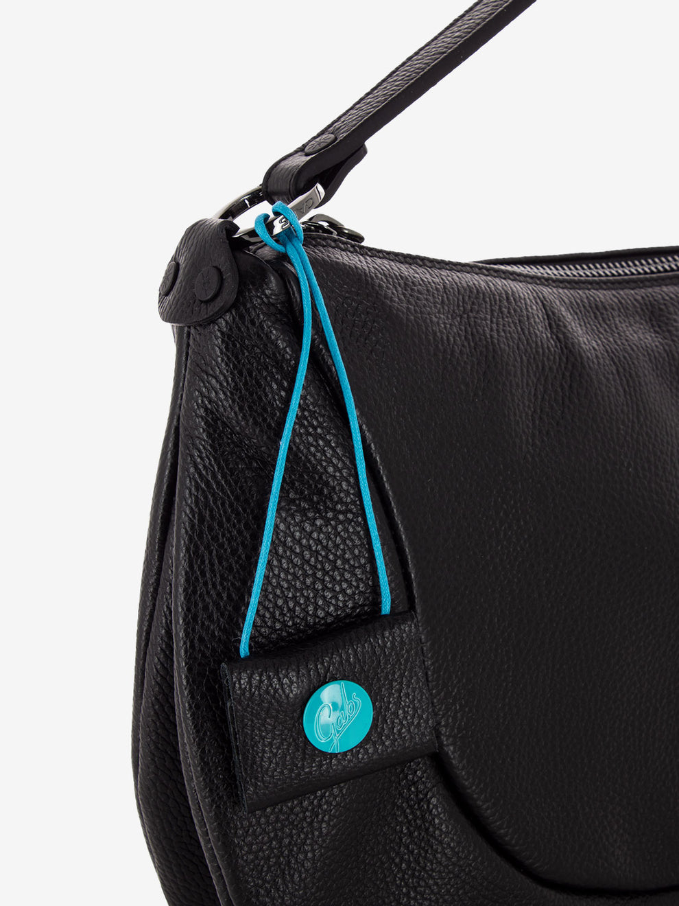 Borsa L a mano Marty in pelle nero