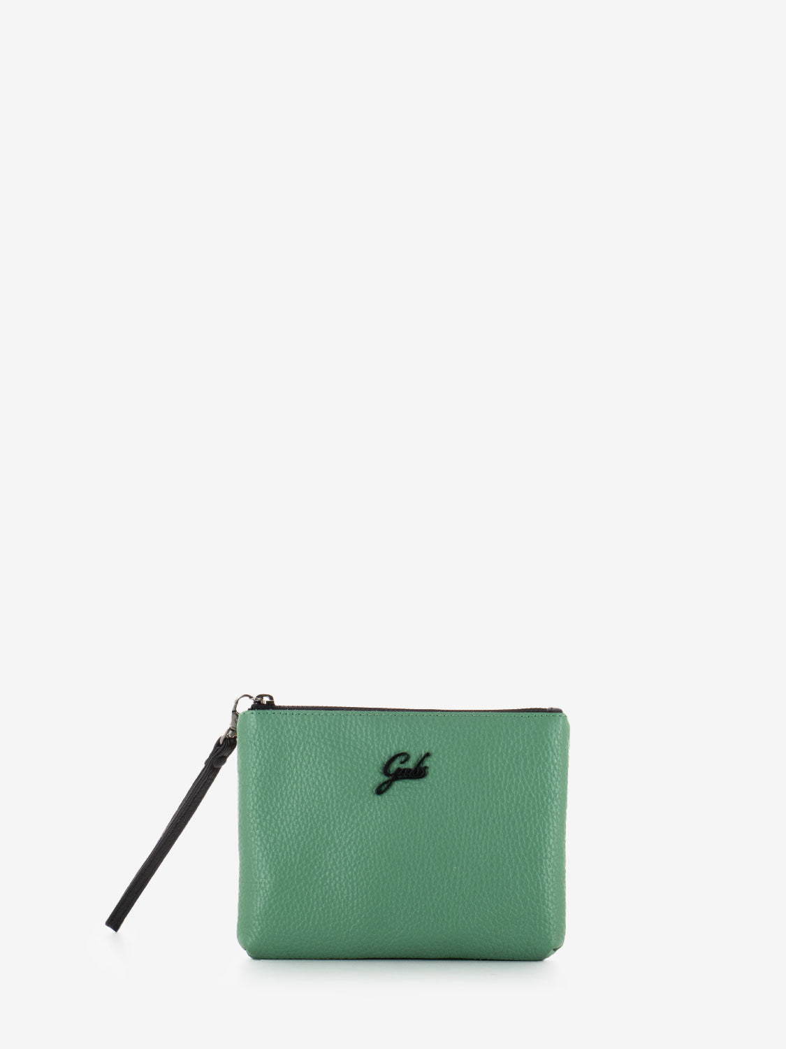 Amina pouch in philodendron leather