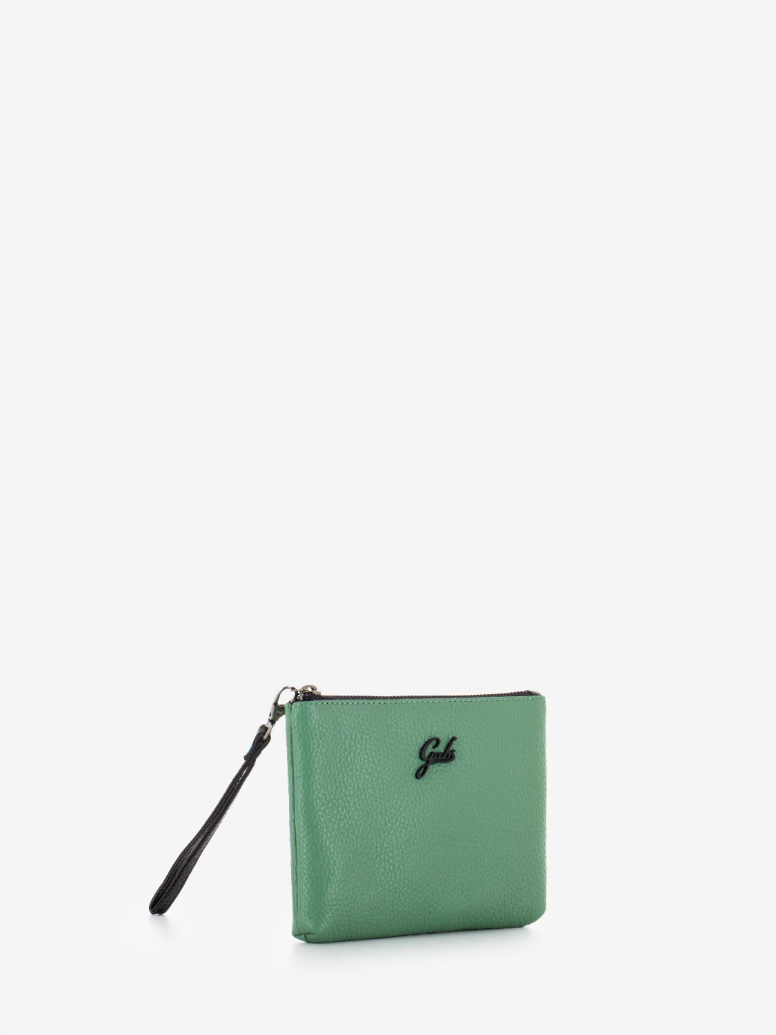 Amina pouch in philodendron leather