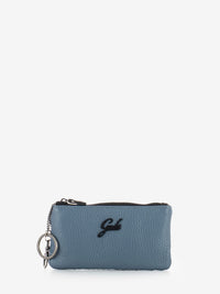 Portachiavi Gkeyholder Plus in pelle martellata black ardesia
